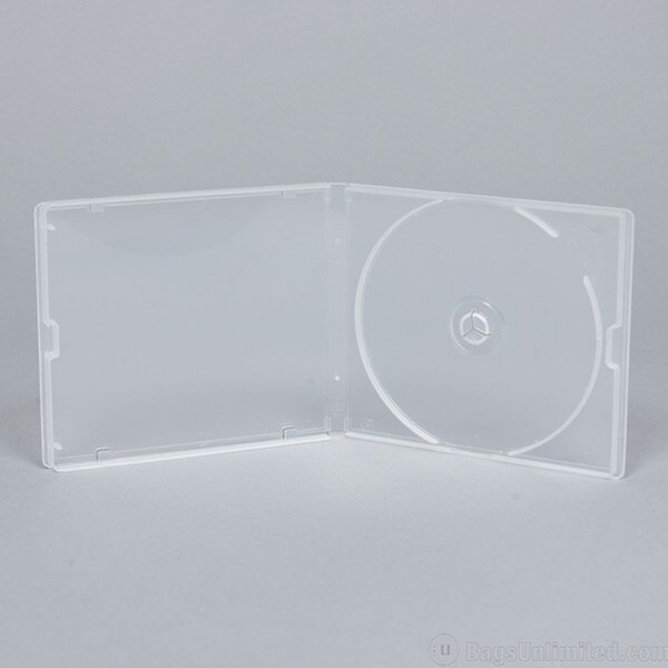 Clear Poly Single CD Case. Full out